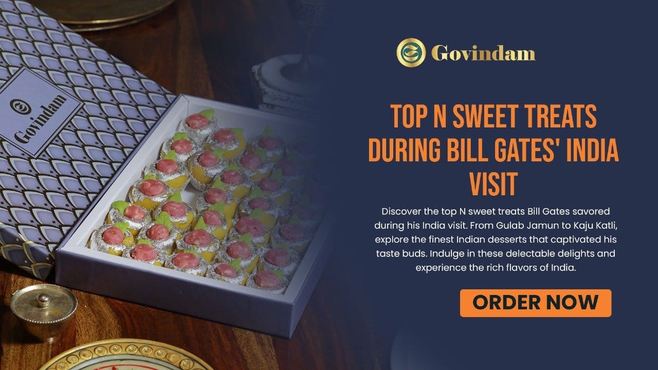Sweet Treats Bill, Indian sweets, Celebrity food experiences, Traditional desserts, Tech leaders in India, Cultural exchange, Culinary tourism