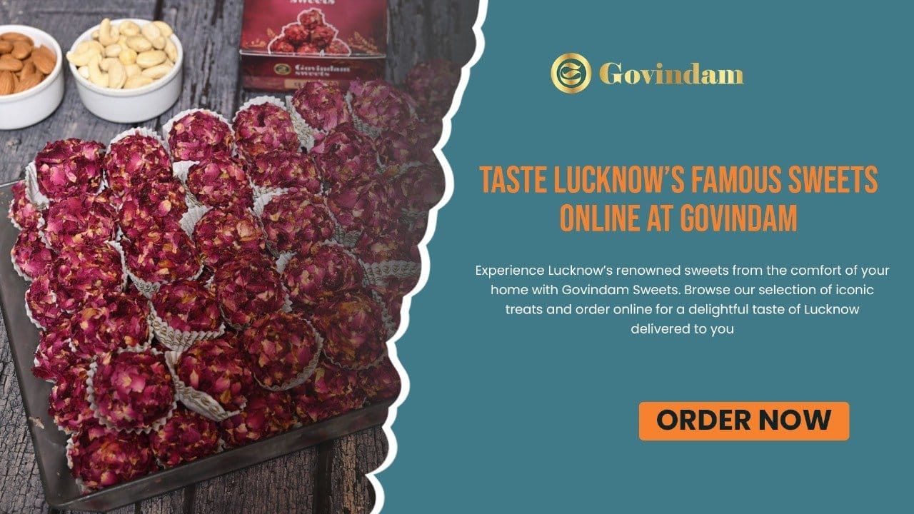 Taste Lucknow famous sweets online Govindam North Indian traditional desserts delivery