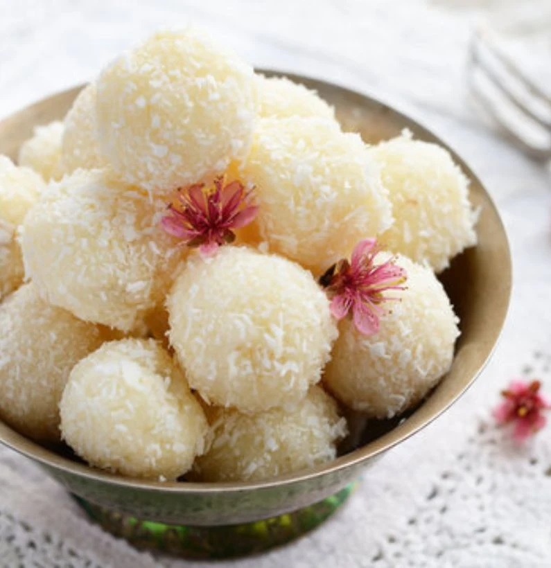 Coconut laddu 1