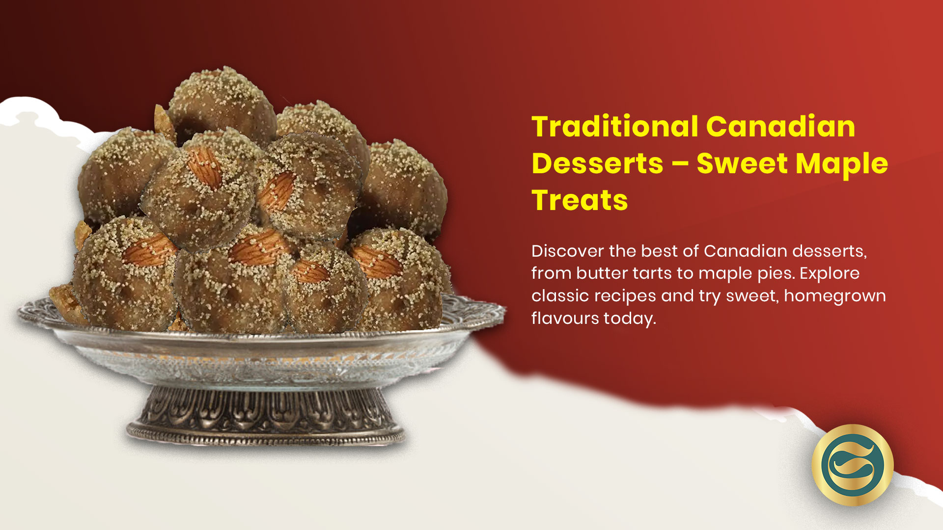 Canadian desserts, maple treats, butter tarts, Nanaimo bars, traditional sweets, maple syrup, Saskatoon berry, pouding chômeur, Canadian cuisine, homemade desserts