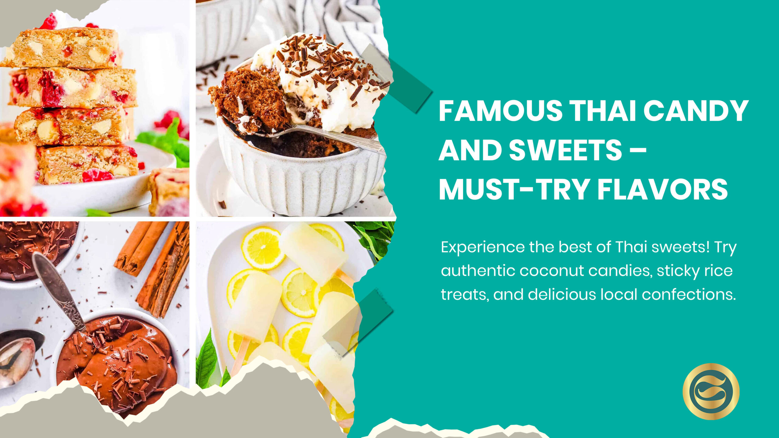 famous Thai candy and sweets, traditional Thai desserts, look choup, thong yip, coconut treats, Thai confections, authentic Thai sweets