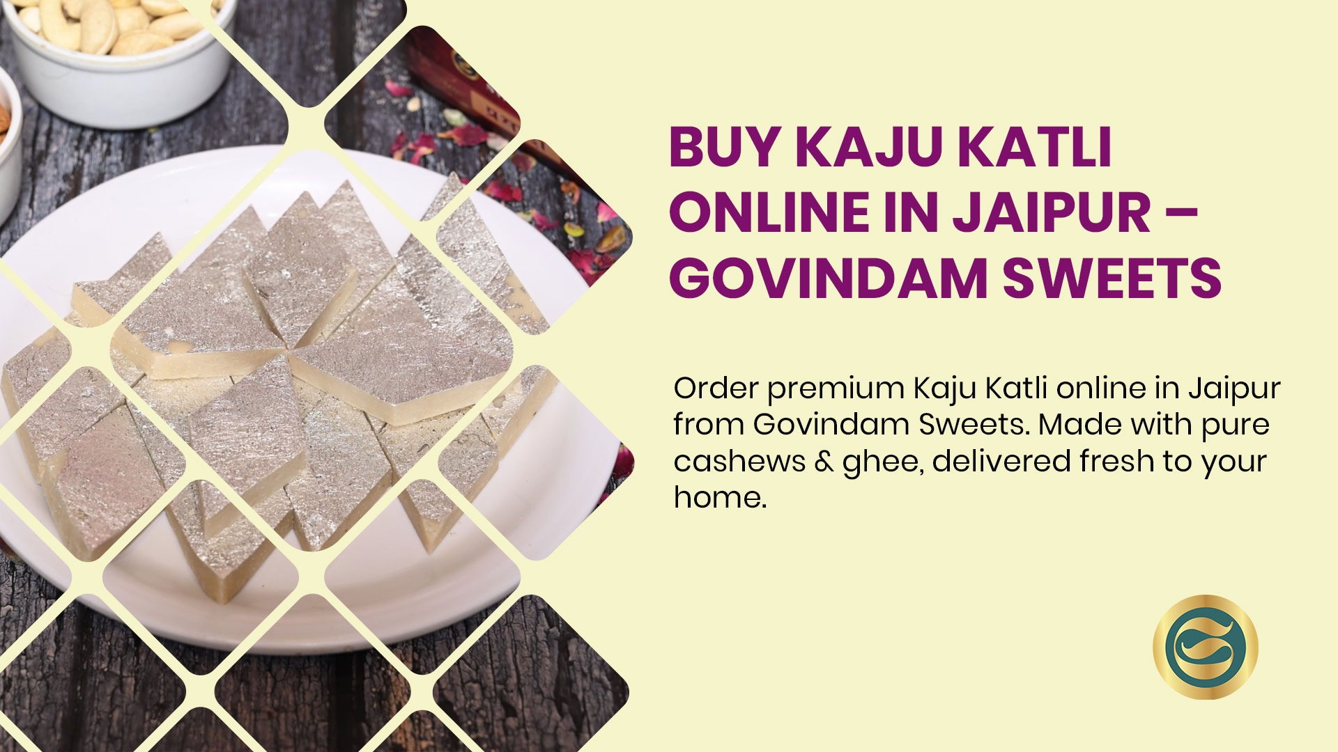 Kaju Katli Online Jaipur