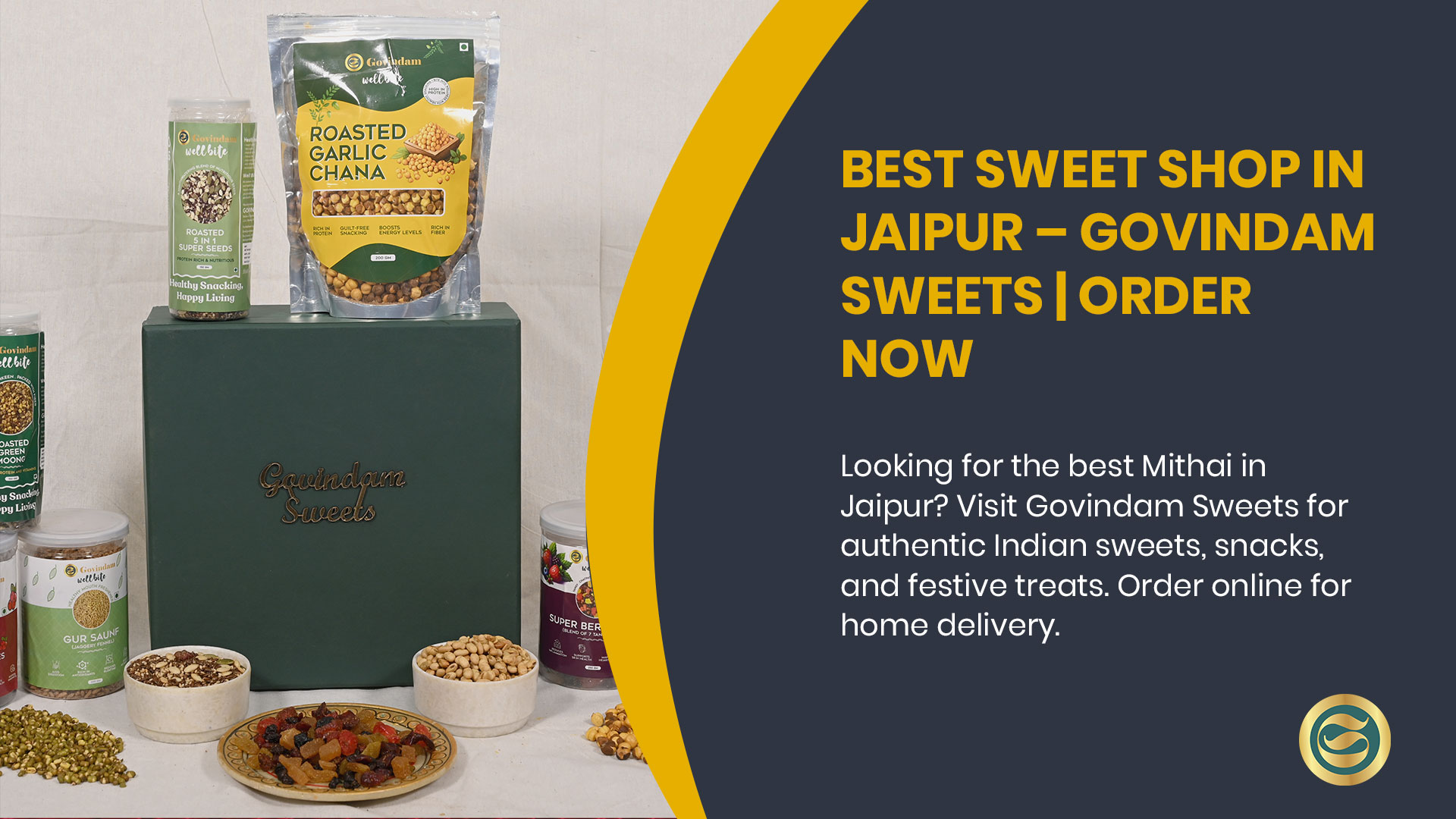 Authentic Rajasthani Sweet Ghewar with honeycomb texture topped with malai cream and pistachios for festivals and celebrations