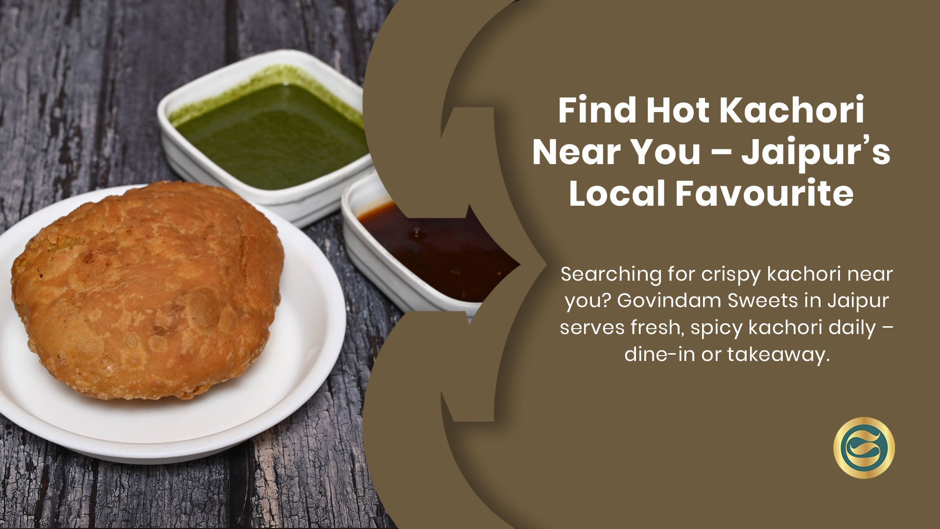 Best Kachori Near Me Jaipur Govindam Sweets | Free Delivery