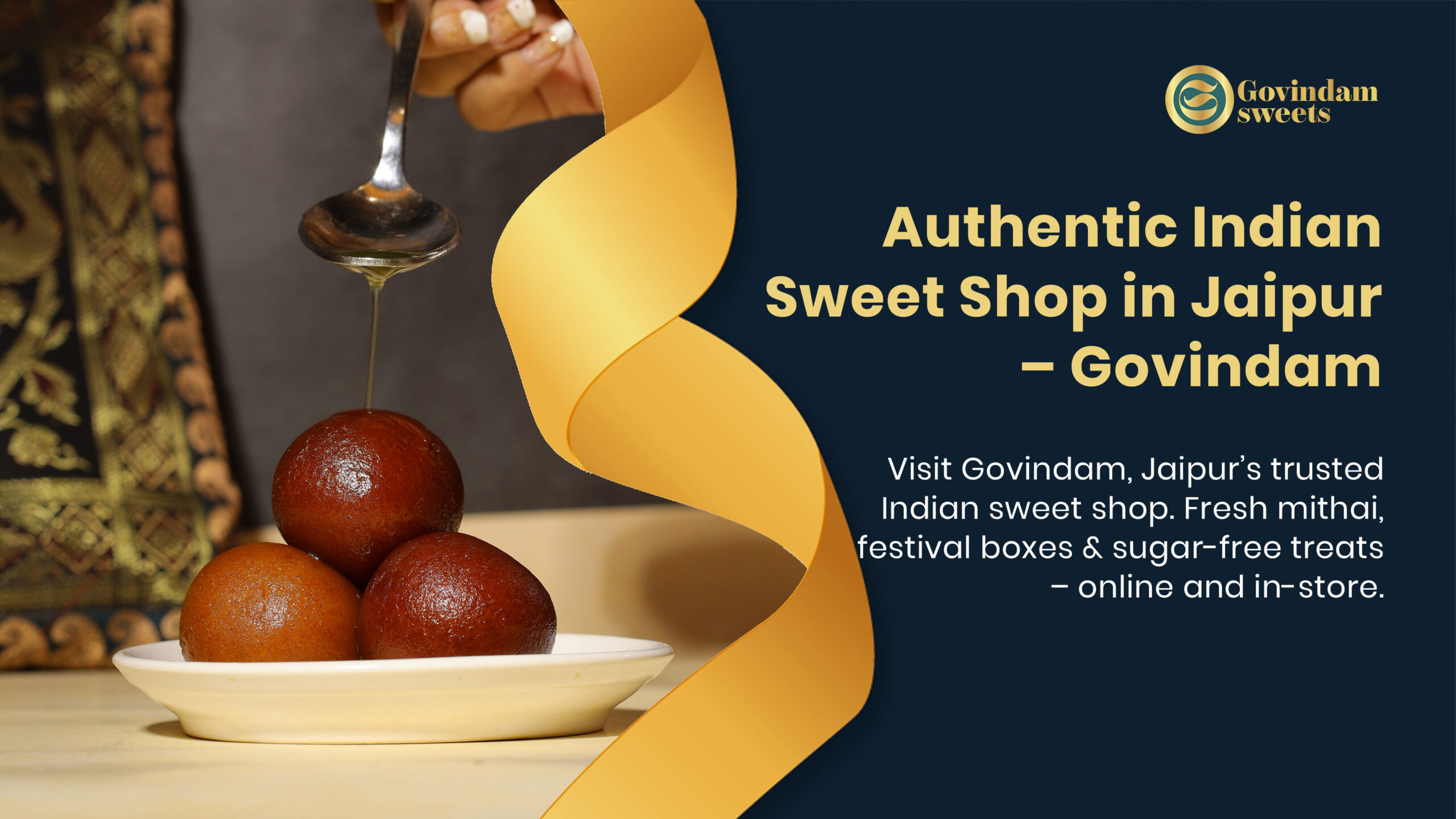 Authentic Indian Sweet Shop in Jaipur – Govindam