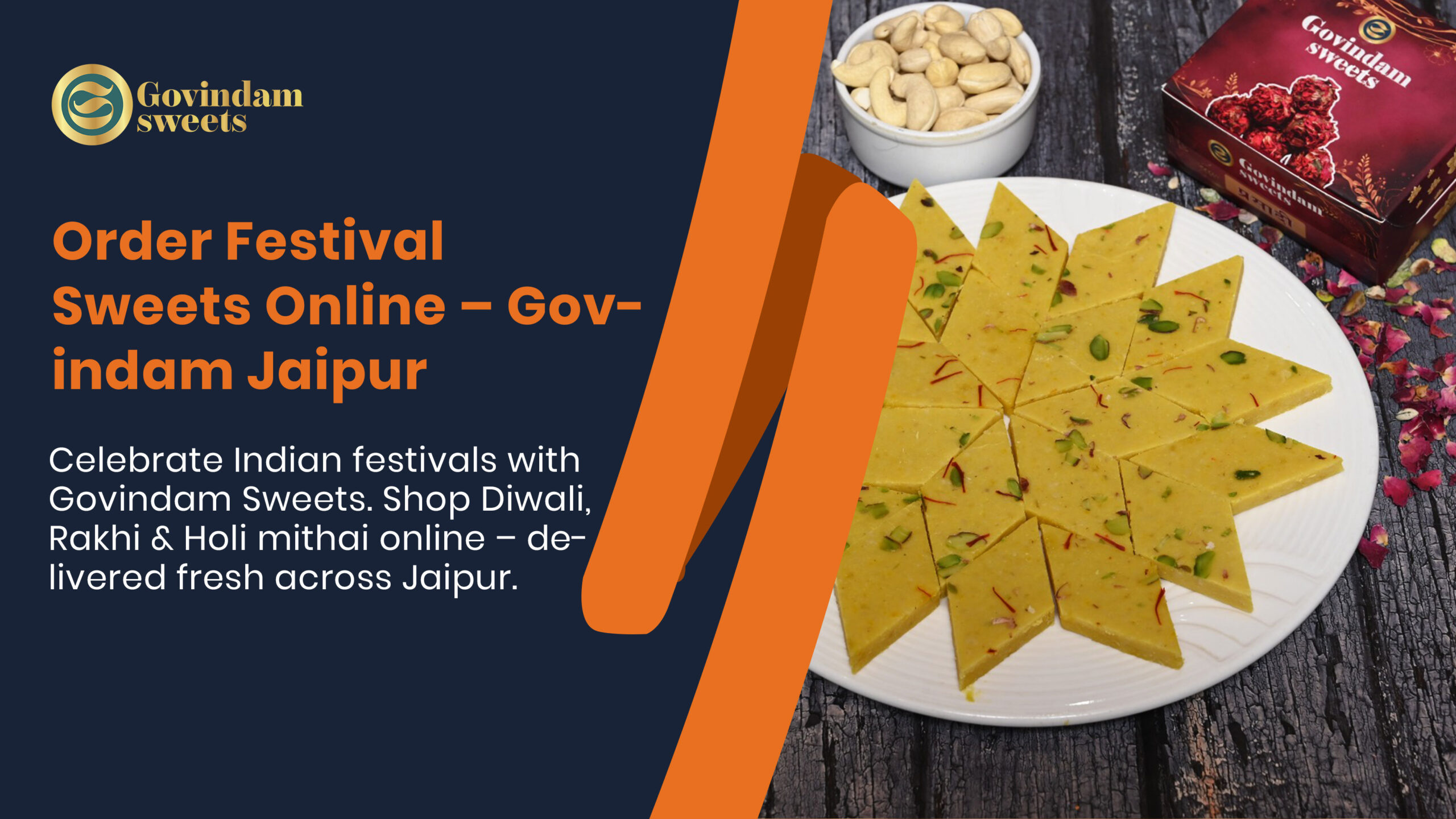 Discover how to order sweets for festivals online with premium quality and timely delivery. Explore traditional festival mithai options for every.