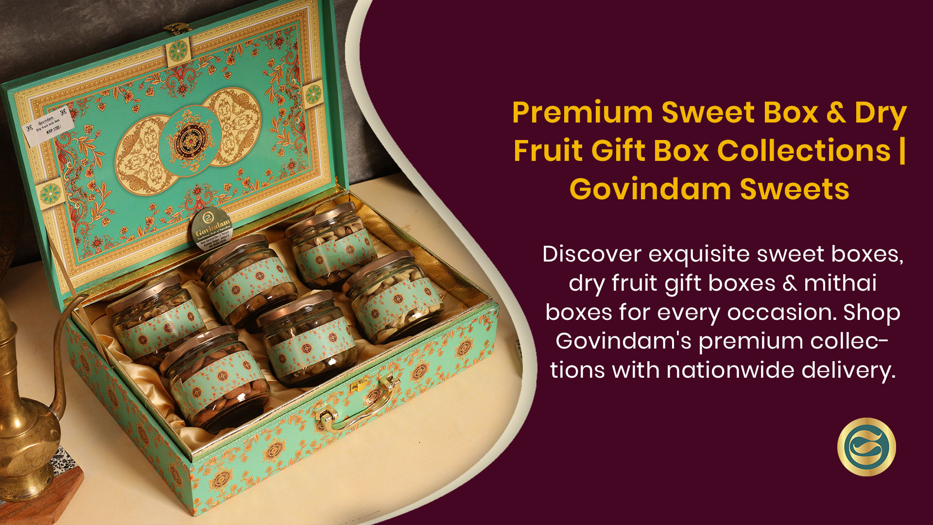 Sweet Gift Box & Dry Fruit Collections | Premium Mithai