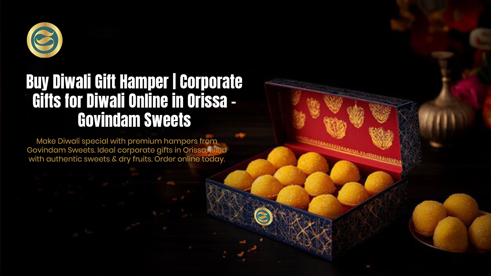 Premium Diwali gift hampers Odisha authentic sweets dry fruits corporate gifts